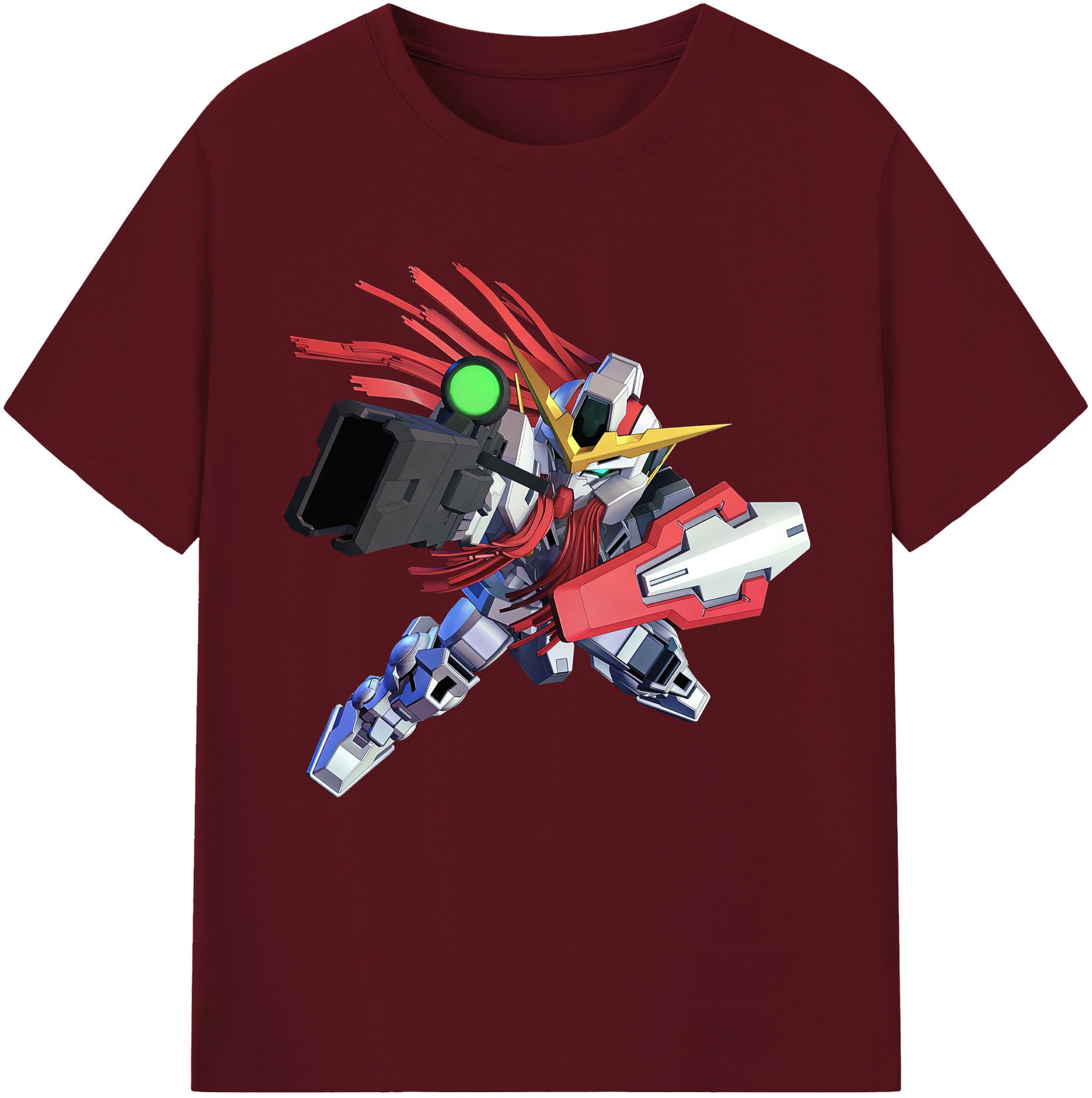 （画像用） 機動戦士ガンダム Mobile Suit Gundam 綿100％半袖Tシャツ（フロントプリント）